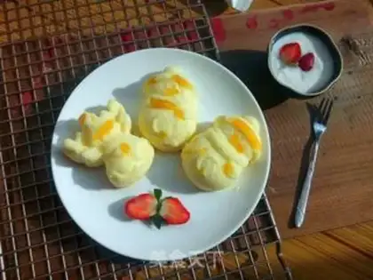 Make Mango drycake step 10