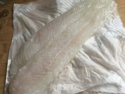 Make Garlic dragonfish step 1