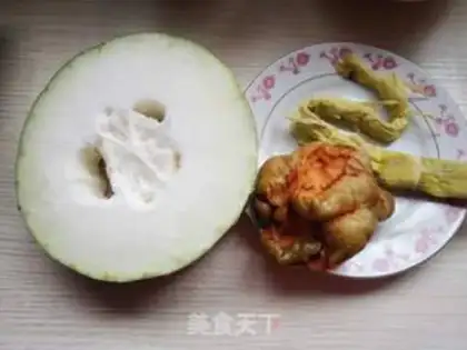 Make Pumpy melon soup step 0