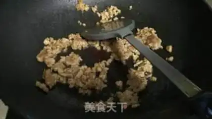 Make Bean petals and red cheese step 5
