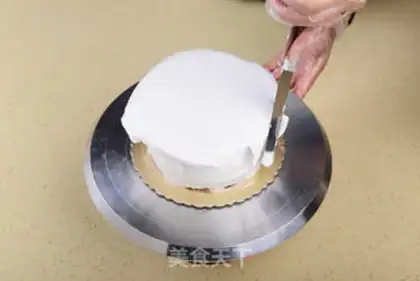 Make Rainbow cake step 19