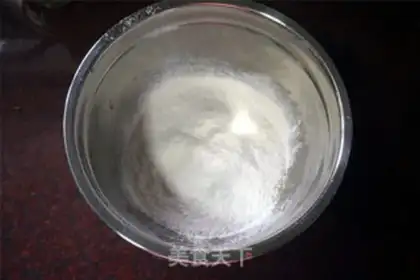 Make A five-colour rainbow cake step 2