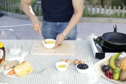 Make Dynamic breakfast step 1