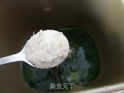Make Spinach toast step 2