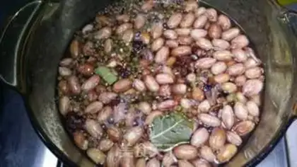 Make Spicy peanut rice step 2