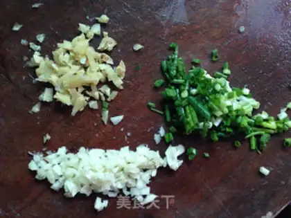 Make Hot, black shrimp step 1