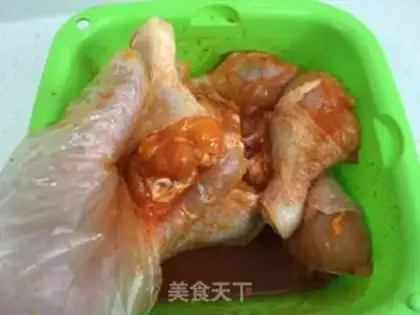 Make My chicken leg step 2