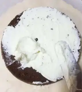 Make Black forest cake step 14