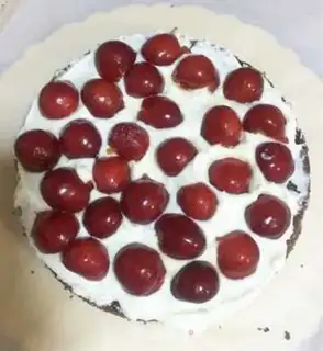Make Black forest cake step 15