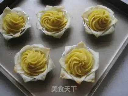 Make Potato brittle tower step 9