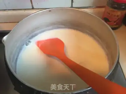 Make Maple pudding step 1