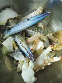 Make Crab congee step 1