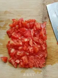 Make Tomato fried eggs step 2