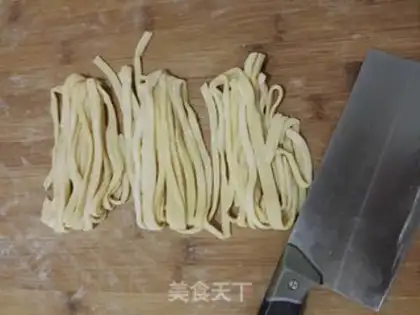 Make Egghand noodles step 7