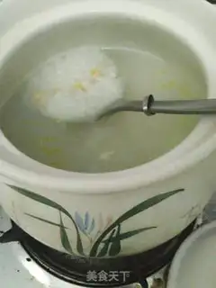 Make Crab congee step 4