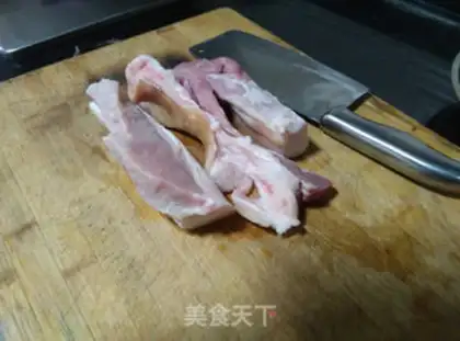 Make Peas roasted meat step 0