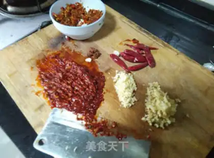 Make Peas roasted meat step 1