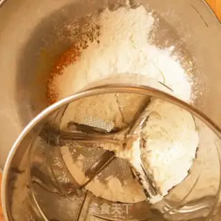 Make The green bean cake step 8