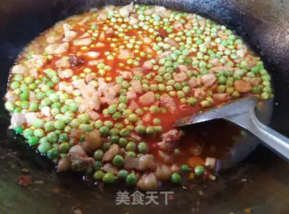 Make Peas roasted meat step 8