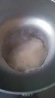 Make The moss hanging cream peanuts step 2