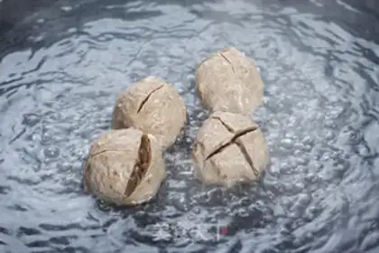 Make Cow vealball soup step 1