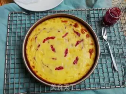 Make Berry sauce cheese pie step 9