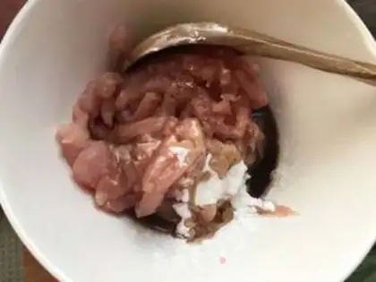Make Rock pan rice step 1
