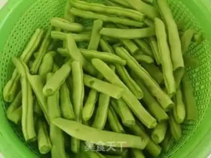 Make The dry beans step 0