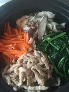 Make Rock pan rice step 5