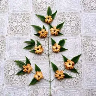 Make Flower cookies step 9