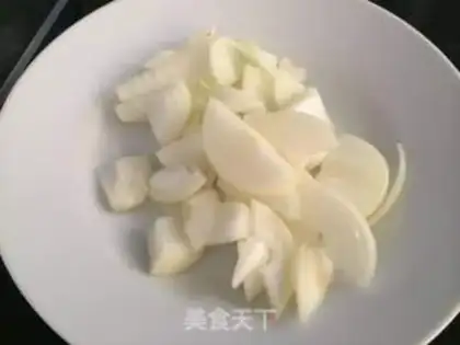 Make Pepper beef step 1