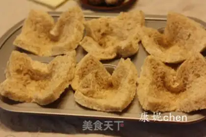 Make Five-colour bread cups step 3