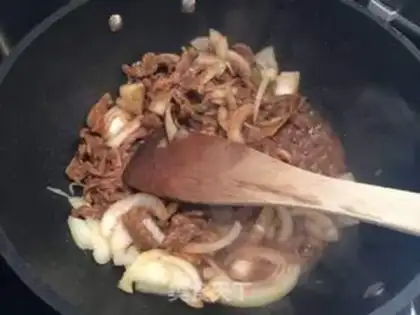 Make Pepper beef step 6