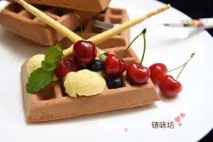 Make Chocolate waffles step 9