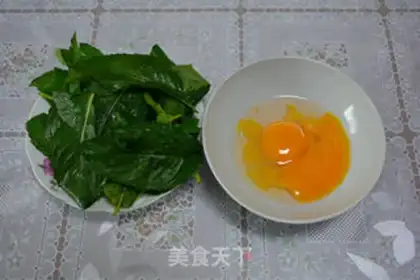 Make Mint fried eggs step 0