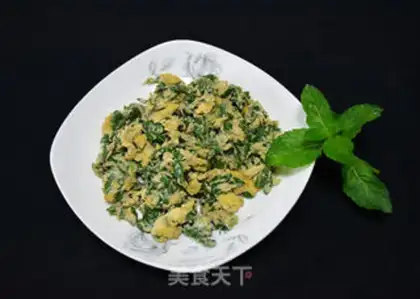 Make Mint fried eggs step 3