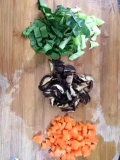 Make Salted rice step 1