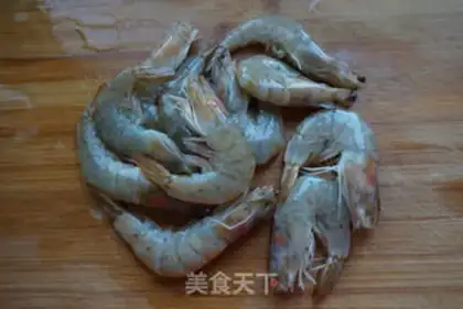 Make Garlic shrimp step 0