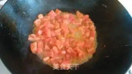 Make Tomato eggs for noodles step 3