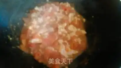Make Tomato eggs for noodles step 4