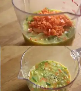 Make A thick egg burn step 3
