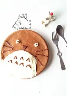 Make Dragon Cat Chi Fung Cake step 20