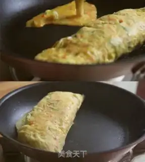 Make A thick egg burn step 5