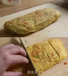 Make A thick egg burn step 6