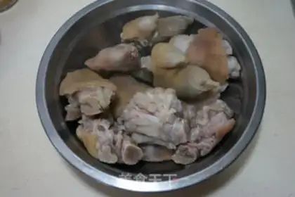 Make Red pig hoof step 1