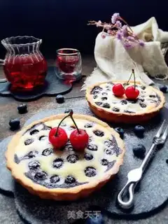 Make Blueberry cheese pie step 21