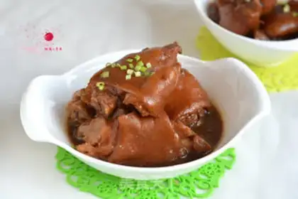 Make Red pig hoof step 5