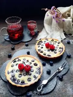 Make Blueberry cheese pie step 22