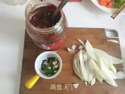 Make Spicy squid step 2