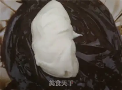 Make Chocolate mango tower step 5